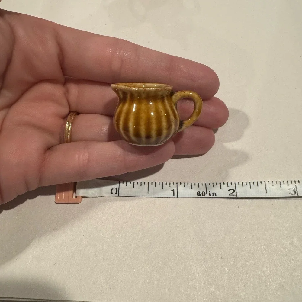 Vintage Miniature Tea Set 8 Pcs Made in Thailand